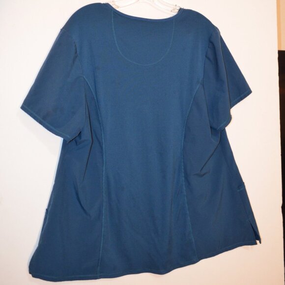 INFINITY CHEROKEE (R) Top Scrub V-Neck Customized Pockets Stretched Back 2XL - Picture 2 of 10